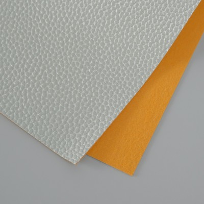 Лист для творчества искусственная кожа «Рисунок Личи», серо-голубой лист 33×20 см, толщина 1 мм