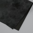 Лист для творчества иск.кожа "Масло. Матовый" чёрный лист 33х20 см толщина 0,74 мм - фото 307163689