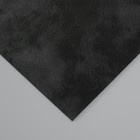 Лист для творчества иск.кожа "Масло. Матовый" чёрный лист 33х20 см толщина 0,74 мм - Фото 4