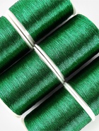 Нитки металлизированные, 91±1 м, набор 6 шт., зелёные - Фото 2