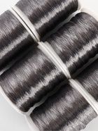 Нитки металлизированные, 91±1 м, набор 6 шт., серые - Фото 2