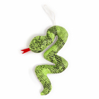 Мягкая игрушка «Змейка» на подвесе, 16 см, цвет зелёный - фото 4643616