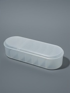 Органайзер для хранения, с крышкой, 7 секции, 28×10.5 см, прозрачный - Фото 2