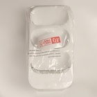 Органайзер для хранения косметики, 3 секции, 16.2×13.5×33.5 см, белый, прозрачный - Фото 7