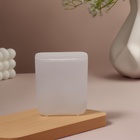 Органайзер для ватных палочек, с крышкой, 7.5×4×9 см, белый/полупрозрачный - Фото 3