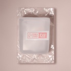 Органайзер для ватных палочек, с крышкой, 7.5×4×9 см, белый/полупрозрачный - Фото 6