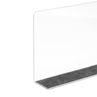 Пластиковый разделитель высотой 12 см, с магнитным основанием, L=40 см - Фото 2