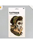 Переводная тату на тело цветная «Мексиканская загадка», 26.1×14.6 см - Фото 3