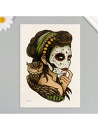 Переводная тату на тело цветная «Мексиканская загадка», 26.1×14.6 см - Фото 4