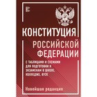 Конституция Российской Федерации с таблицами и схемами для подготовки к экзаменам в школе, колледже, вузе 10680288 - фото 314750633