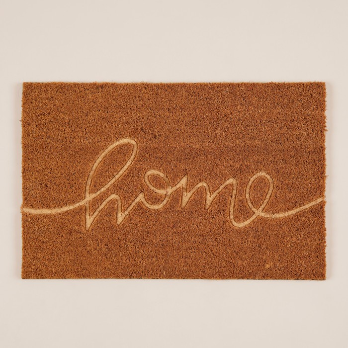 Коврик придверный SL Home, 40×60 см, кокосовое волокно - Фото 1