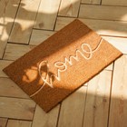 Коврик придверный SL Home, 40×60 см, кокосовое волокно - Фото 6