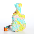 Сумка детская «Гитара» Выбражулька, для девочки, pop it, разноцветная - Фото 2