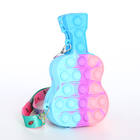 Сумка детская «Гитара», для девочки, на молнии, Выбражулька, pop it, разноцветная - Фото 2