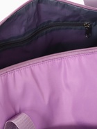 Сумка дорожная 20" на съемных колёсах, отдел на молнии, с увеличением, 3 наружных кармана, держатель для чемодана, цвет сиреневый - Фото 5