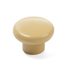 Ручка-Кнопка мебельная d34, цвет бежевый (комплект 4 шт) - фото 25286529