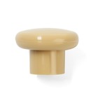 Ручка-Кнопка мебельная d34, цвет бежевый (комплект 4 шт) - фото 25286531