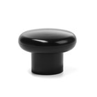 Ручка-Кнопка мебельная d34, цвет черный - фото 321797965