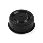 Ручка-мебельная врезная d35, цвет черный - фото 24706027