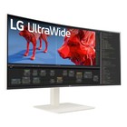 Монитор LG 38" UltraWide 38WR85QC-W белый NANO IPS LED 21:9 HDMI M/M матовая HAS Piv 600cd   1066917 - Фото 4