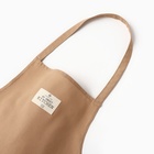 Фартук кухонный «Этель» ECO, 60×70 см, 70% хлопок, 30% лён, 190 г/м², бежевый - Фото 7