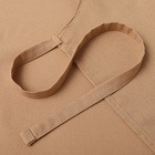 Фартук кухонный «Этель» ECO, 60×70 см, 70% хлопок, 30% лён, 190 г/м², бежевый - Фото 8