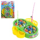 Уценка Рыбалка «Бабочка»: 18 рыбок, 2 удочки, заводная, МИКС - Фото 1