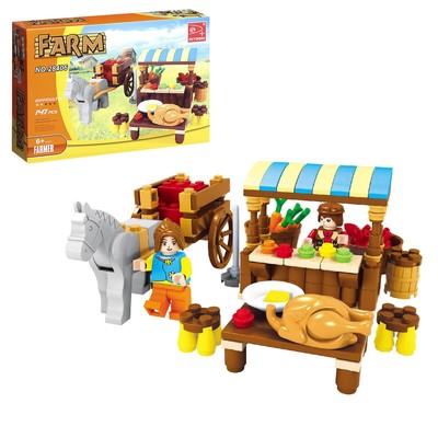 УЦЕНКА Конструктор «Фермерский рынок», 147 деталей