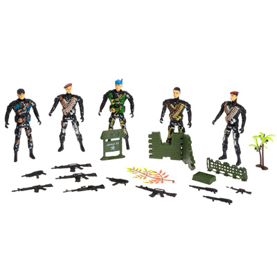 УЦЕНКА Набор солдатиков «Блокпост»