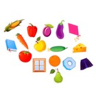 Развивающая игра с прищепками «Формы, овощи и фрукты», по методике Монтессори, уценка - Фото 5