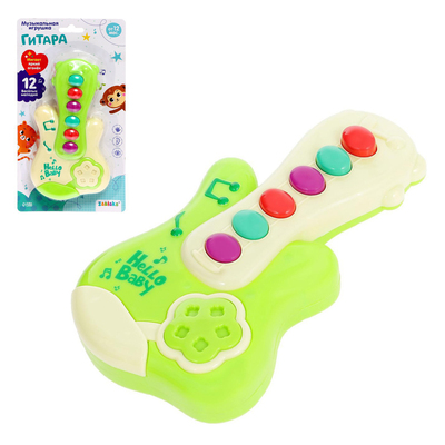 УЦЕНКА Музыкальная игрушка «Гитара», звуковые эффекты, МИКС
