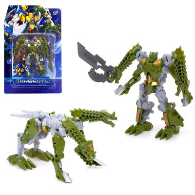 УЦЕНКА Робот «Динобот», трансформируется, 5 видов, собирается в 1 робота, МИКС