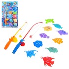 УЦЕНКА Рыбалка «Большой улов», 10 рыбок, 2 удочки, МИКС - Фото 1