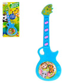 {{photo.Alt || photo.Description || 'Уценка Музыкальная гитара «Весёлые зверята», игрушечная, звук, голубой'}}