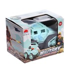 УЦЕНКА Машина-перевертыш «Армия», работает от батареек, МИКС 10681096