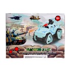 УЦЕНКА Машина-перевертыш «Армия», работает от батареек, МИКС 10681096