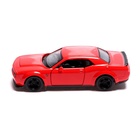 Уценка Машина металлическая DODGE CHALLENGER SRT DEMON, 1:32, инерция, цвет красный - Фото 2