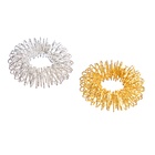 Развивающий набор «Массажные колечки», суджок, 5 штук, уценка - Фото 2