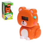 Часы «Весёлые зверята: Мишка», цвет МИКС, уценка - Фото 1