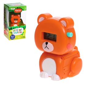 {{photo.Alt || photo.Description || 'Часы «Весёлые зверята: Мишка», цвет МИКС, уценка'}}