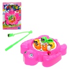 Рыбалка заводная «Черепашка», 6 рыбок, 1 удочка, МИКС, уценка - Фото 1