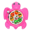 Рыбалка заводная «Черепашка», 6 рыбок, 1 удочка, МИКС, уценка - Фото 3