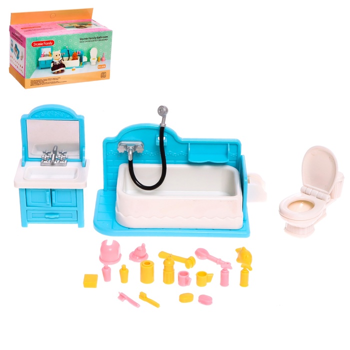 Уценка Набор игровой «Мебель для питомцев» с аксессуарами - Фото 1