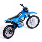 Уценка (скол на руле) Мотоцикл «Эндуро», металлический, со сменными колёсами, 1:18, МИКС - Фото 4