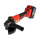 Аккумуляторная УШМ ТУНДРА, 20 В, 1.3 Ач, Li-Ion, 8500 об/мин, 125×22.2 мм - Фото 7