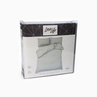 КПБ LoveLife Tufting евро "Квадрат" 200*217см,230*240см,50*70см-2шт, цв.зеленый, 110 г/м2 - фото 14740985