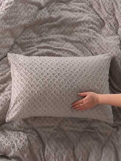 Постельное бельё 2-спальное LoveLife Tufting Квадрат, микрофибра