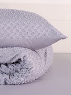 Постельное бельё LoveLife Tufting дуэт "Квадрат" 143*215см-2шт,230*240см,50*70см-2шт, цвет серо-сиреневый 10323097 - фото 13174649