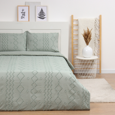 Постельное бельё евро LoveLife Tufting Орнамент, микрофайбер