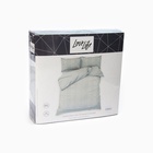 Постельное бельё LoveLife Tufting дуэт "Орнамент" 143*215см-2шт,230*240см,50*70см-2шт, цвет зеленый,110 г/м 10323102 - фото 13707932